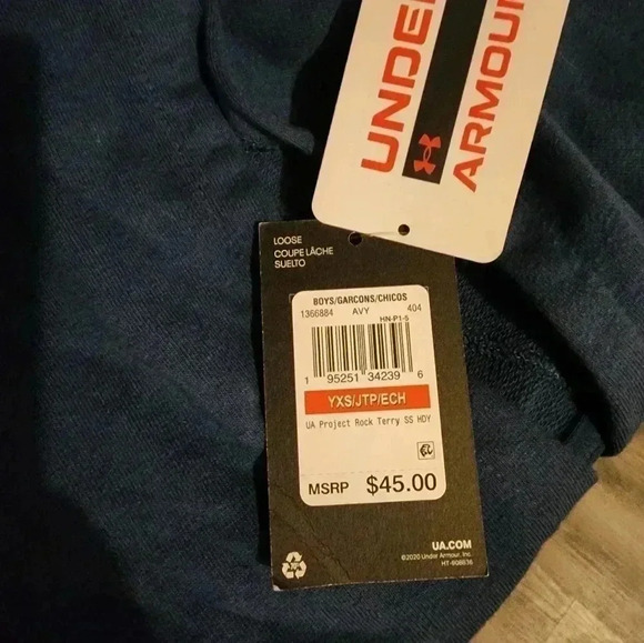 UNDER ARMOUR BOYS TOP - Picture 5 of 6